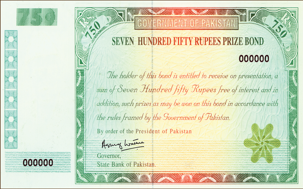 750 RS Prize Bond